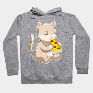 Cat with Pizza Hoodie